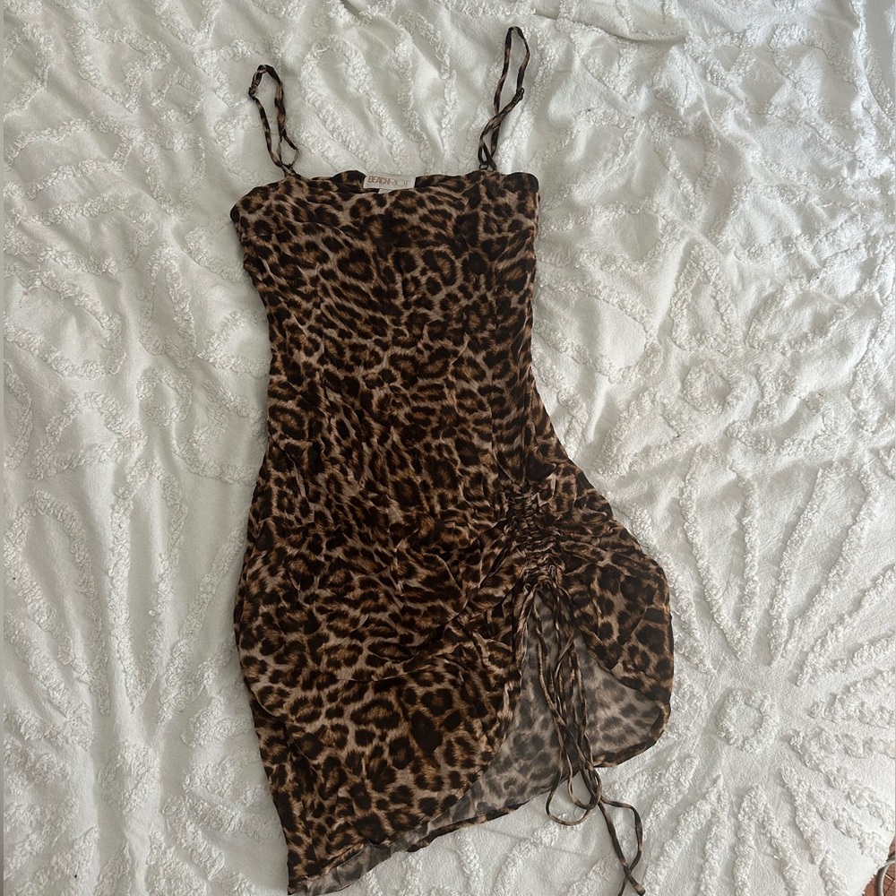 Beach Riot Leopard Print Dress